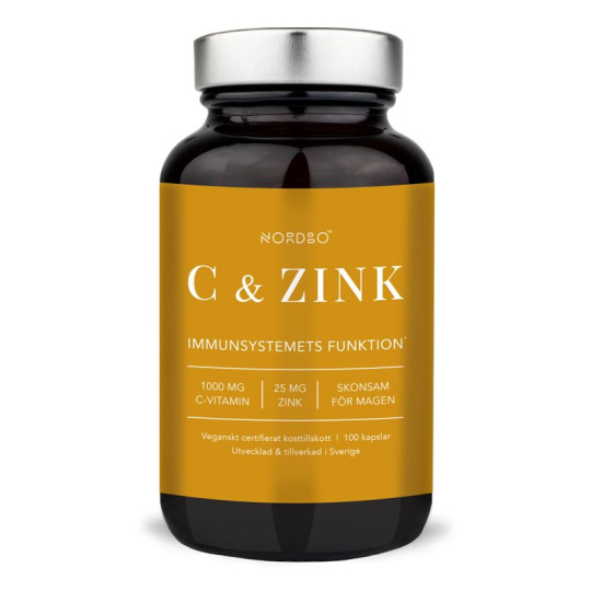 Vitamin C & Zinek 100 kapslí