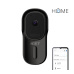 iGET HOME Doorbell DS1 Black - WiFi bateriový videozvonek, FullHD, obousměrný zvuk, CZ aplikace