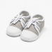 Kojenecké tenisky capáčky New Baby jeans šedá 3-6 m