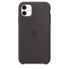 iPhone 11 Silicone Case - Black / SK