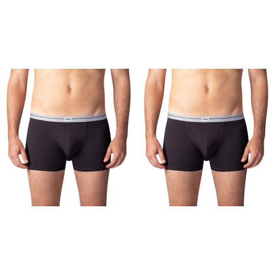 ULTRA RESIST BOXER 2x - Dvojbalení bavlněných boxerek - černá