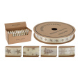 stuha 8mx1,2cm s potiskem polyester SL.KOST mix