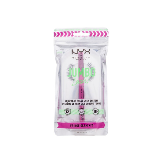 NYX Professional Makeup Jumbo Longwear False Lash System Fringe Glam Kit