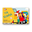 Tvarované leporelo se zvuky - Na stavbě