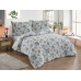 Flanelové francouzské povlečení 200x200, 70x90 Olivie blue