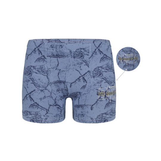Dětské boxerky DET5 army sv. modrá