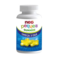 Neo Peques Omega 3 DHA – veganské gumové bonbony s omega 3, cholinem + vitaminy B3, B6 a B12, 30 ks>