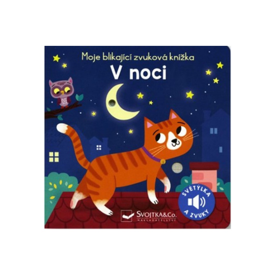 Moje blikající zvuková knížka V noci
