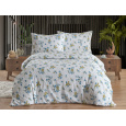 Povlečení francouzské krep 240x220, 70x90 Olivie blue