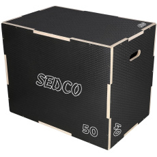 Plyometrická bedna dřevěná Sedco BLACKWOOD PLYOBOX 40/50/60 cm