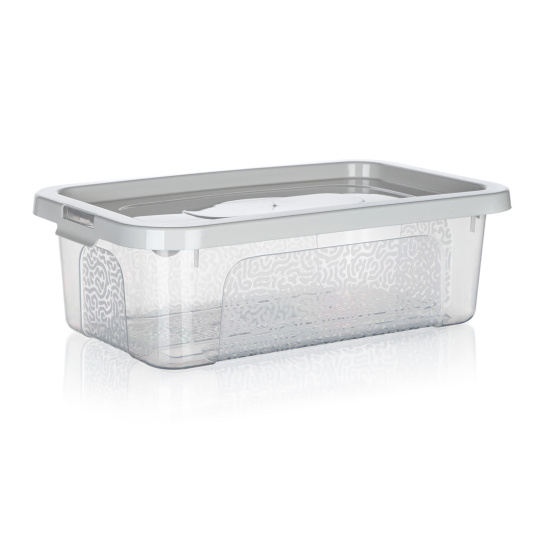 box úložný MULTIBOX 4,5l, 32x19x10cm, víko, klip, PH