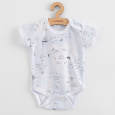 Kojenecké body s krátkým rukávem New Baby For Babies ocean