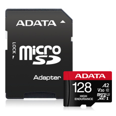 ADATA 128GB MicroSDXC UHS-I U3 V30S HIGH + adapter