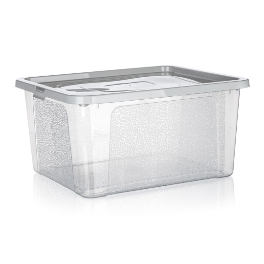 box úložný MULTIBOX 20l, 40x33x20cm, víko, klip, PH