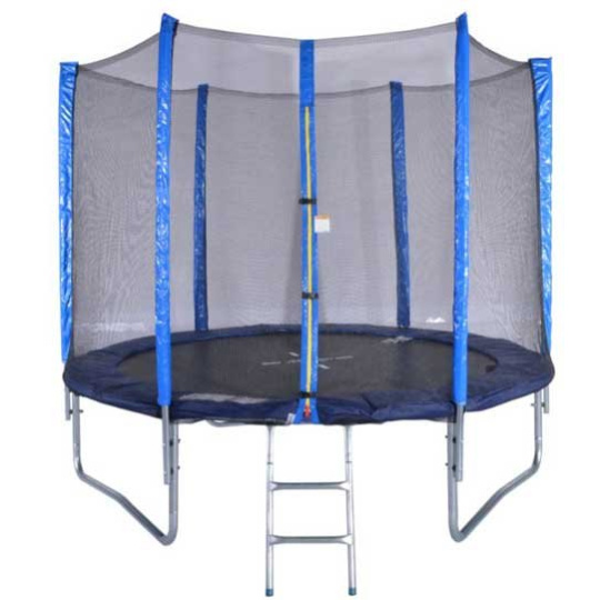 Trampolína Spartan 250 cm se sítí a žebříkem - SET