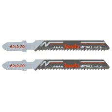 Pilové listy pro přímočaré pily 2JIG SAW BLADE JS,METAL,MEDIUM