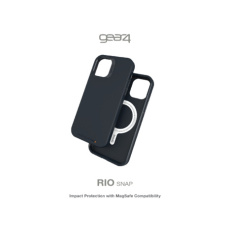 GEAR4 D3O Rio Snap kryt iPhone 12 Pro Max černý