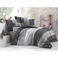 Povlečení francouzské bavlna 240x220,70x90 Sorento black