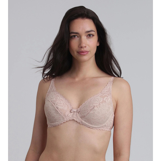 PLAYTEX FLOWER ELEGANCE RCS UNDERWIRE BRA - Dámská krajkovaná podprsenka s kosticí - tělová