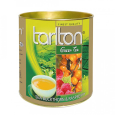 Tarlton zelený čaj MALINA,RAKYTNÍK 100g