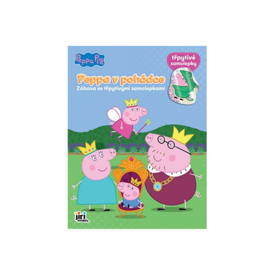 Peppa v pohádce - Zábava se třpytivými samolepkami