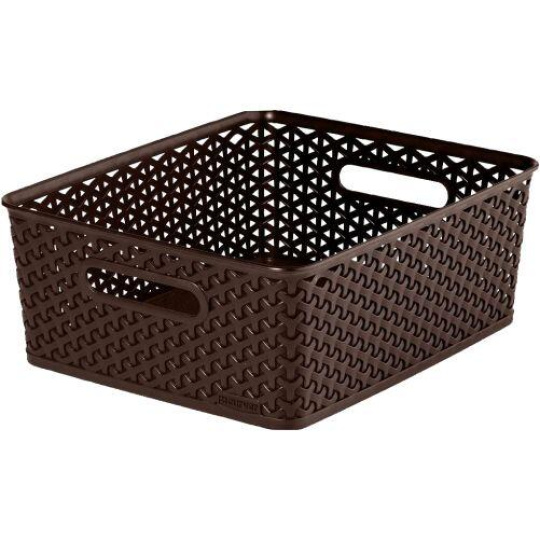 box úložný RATTAN 35x30x13cm (M),"Y" STYLE, PH HN