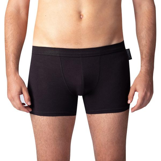 LIGHT COTTON BOXER - Pánské boxerky - černá