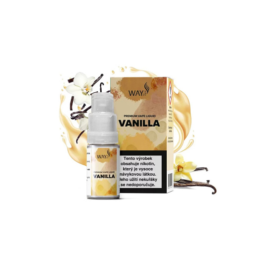 Vanilla - Liquid WAY to Vape 10ml, 18mg
