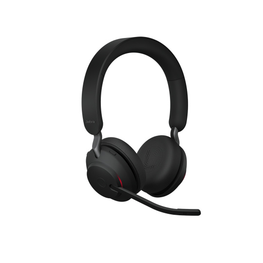 Jabra Evolve2 65/Stereo/USB-C/BT/Bezdrát/MS/Černá