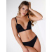WONDERBRA ULTIMATE PLUNGE - Dámská podprsenka - černá