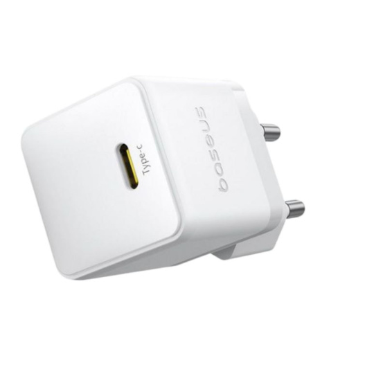 Baseus Rychlonabíječka do sítě Palm 30W USB-C PD QC 3.0 bílá