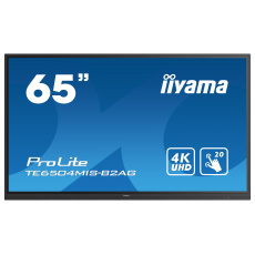 65'' iiyama TE6504MIS-B2AG: IPS, 4K, 400cd/m2, 24/7, iiWare, WiFi, 4x Touch Pen, HDMI, USB-C, 20P
