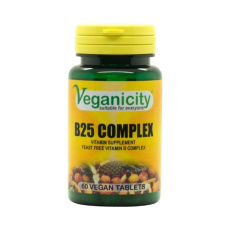 Veganicity B25 Complex - vitamín B komplex, 60 vegan tablet>