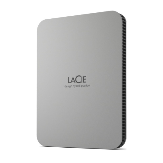 LaCie Mobile/2TB/HDD/Externí/2.5''/Stříbrná/3R