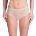 LADIES COTTON BOXER - Dámské bavlněné kalhotky - tělová