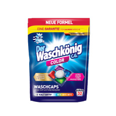 tablety prací WASCHKÖNIG COLOR 0,6kg, 32 dávek tablety prací WASCHKÖNIG COLOR 0,6kg, 32 dávek