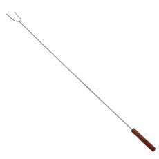vidlice opékací 100cm nerez, dřev. rukojeť vidlice opékací 100cm nerez, dřev. rukojeť