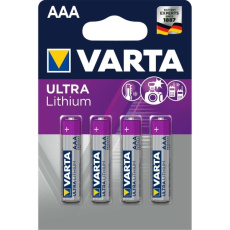 VARTA baterie lithiová ULTRA.LITHIUM 6103 AAA/FR10G445 ;BL4