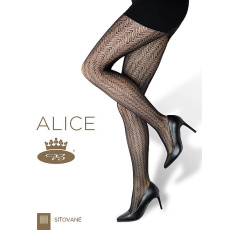 punčochové kalhoty vzorované Alice
