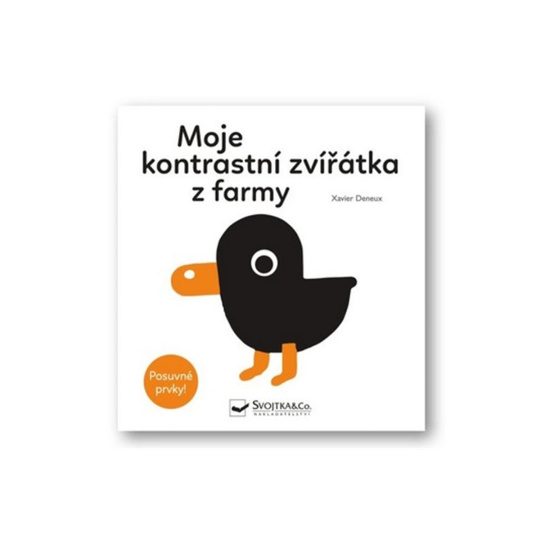 Moje kontrastní zvířátka z farmy
