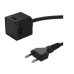 Zásuvka prodluž. PowerCube USBcube EXTENDED 4x USB-A Black (3A), kabel 1,5m