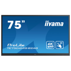 75'' iiyama TE7504MIS-B2AG: IPS, 4K, 400cd/m2, 24/7, iiWare, WiFi, 4x Touch Pen, HDMI, USB-C, 20P