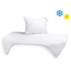 Celoroční SET prodloužená přikrývka 140x220cm 1100g + polštář 70x90cm 900g UNICO zip Celoroční SET prodloužená přikrývka 140x220cm 1100g + polštář 70x90cm 900g UNICO zip