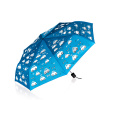 deštník 52cm skládací mění barvy MO autíčka