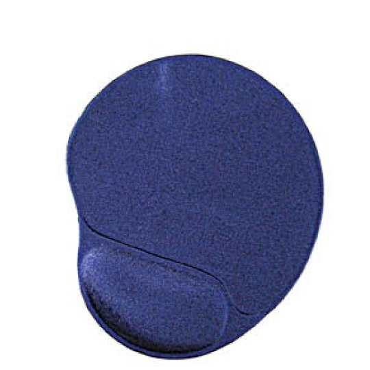 GEMBIRD Gel mouse pad with wrist support, blue