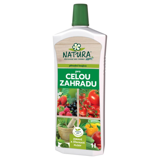 hnojivo NATURA kapalné pro celou zahradu 1l