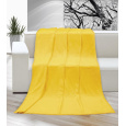 Deka micro jednolůžko 150x200cm žlutá
