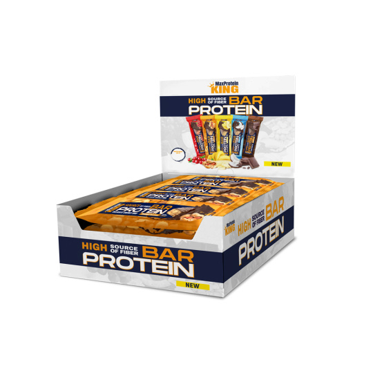 MaxProtein King Protein bar 60g - Arašídové máslo - 25ks karton