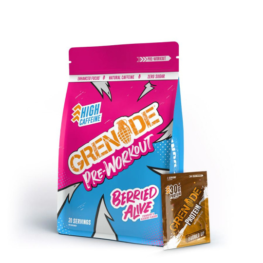 Grenade Pre-Workout 330g + vzorek Protein 40g zdarma