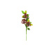 Dekorační květina s bobulemi červená - Zápich 32cm